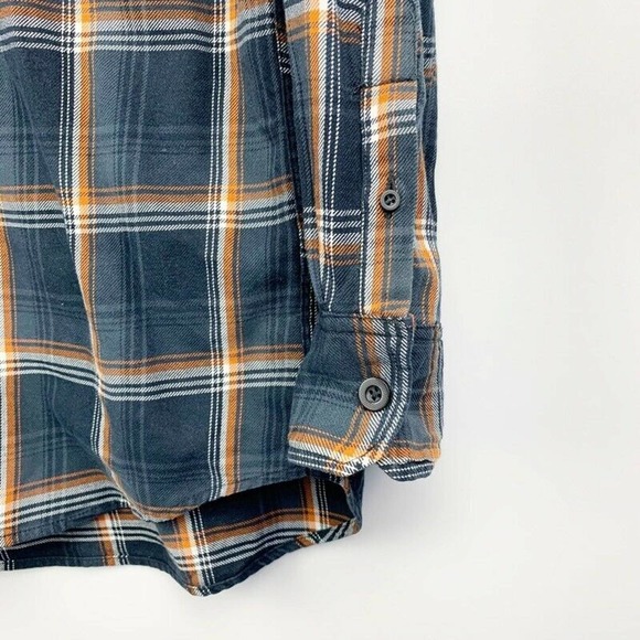Superdry Mens Button Front Shirt Plaid L - Picture 6 of 12